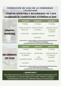 CALENDARIO COMPAK SPORTING Y RECORRIDOS DE CAZA 2019 Federaci n De calendario-compak-sporting-y-recorridos-de-caza-2019-federaci-n-de