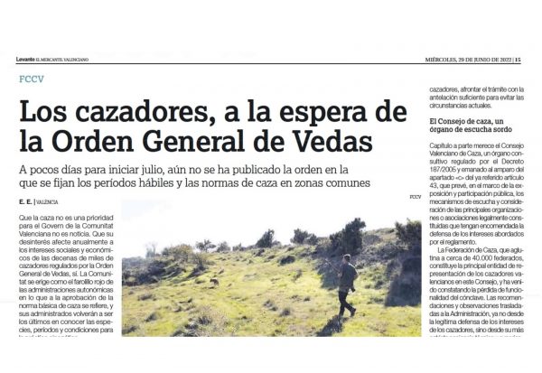 La Federación de Caza renueva su acuerdo con la tienda de venta online  articulosdecaza.es - Federación de Caza de la Comunidad Valenciana