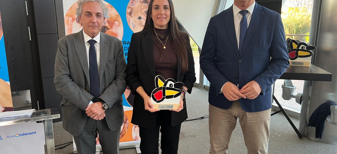 Recepción del premio de Medio Ambiente